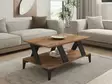 Soffbord Hanah Home Tabla Antracit Furu Spånskiva 100x40x60 cm - Soffbord - 8684282354413 - 2