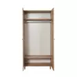 Garderob Hanah Home Lidya 2 Sonomo Spånskiva 90x192x52 cm - Garderober - 8684282305903 - 4