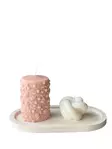 Doftljus Set Aberto Design Glamour Pink Vit Soya 6x5x6 cm - Ljus och lyktor - 8684283555543 - 1