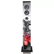 Speakertower med Bluetooth®, PLL FM-radio, USB- och SD-spelare - Bluetooth-högtalare - 8711902037613 - 10