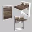Fällbord Hanah Home Patara Patara Spånskiva 70x96x15 cm - Bord - 8681875187083 - 5
