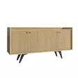 Konsolbord Hanah Home Lizbon Ek Spånskiva 150x75x40 cm - Byråer och skåp - 8682870971493 - 1