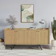 Konsolbord Hanah Home Lizbon Ek Spånskiva 150x75x40 cm - Byråer och skåp - 8682870971493 - 3