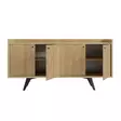 Konsolbord Hanah Home Lizbon Ek Spånskiva 150x75x40 cm - Byråer och skåp - 8682870971493 - 4