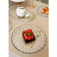 Serveringsfat Hermia Transparent Glas 30 cm - Serveringsfat - 8684282975793 - 2