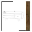TV-bänk Hanah Home Ticaba Ek Spånskiva 120x47x35 cm - TV-bänkar - 8681875078343 - 1