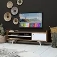 TV-bänk Hanah Home Ticaba Ek Spånskiva 120x47x35 cm - TV-bänkar - 8681875078343 - 3