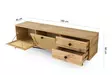 TV-bänk Hanah Home Hapsiyas 180 Ek Spånskiva 180x60x40 cm - TV-bänkar - 8682870168633 - 7