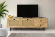 TV-bänk Hanah Home Hapsiyas 180 Ek Spånskiva 180x60x40 cm - TV-bänkar - 8682870168633 - 2