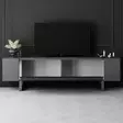 TV-bänk Hanah Home Yildiz Antracit Spånskiva 180x50x30 cm - TV-bänkar - 8684283557233 - 4