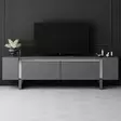 TV-bänk Hanah Home Yildiz Antracit Spånskiva 180x50x30 cm - TV-bänkar - 8684283557233 - 3