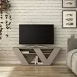 TV-bänk Hanah Home Pipralla Ljus Mocca Spånskiva 110x40x30 cm - TV-bänkar - 8681875101133 - 2