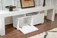 TV-bänk Nordure Enclave Naturvit Spånskiva 180x50x31,3 cm - TV-bänkar - 8684283132843 - 4