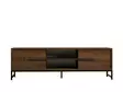 TV-bänk Hanah Home Mono Valnöt Spånskiva 160x50x40 cm - TV-bänkar - 8683743451463 - 5