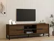 TV-bänk Hanah Home Mono Valnöt Spånskiva 160x50x40 cm - TV-bänkar - 8683743451463 - 2