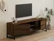 TV-bänk Hanah Home Mono Valnöt Spånskiva 160x50x40 cm - TV-bänkar - 8683743451463 - 4