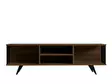 TV-bänk Hanah Home Josef Valnöt Spånskiva 160x48,6x40 cm - TV-bänkar - 8683743679003 - 4
