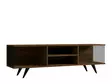 TV-bänk Hanah Home Josef Valnöt Spånskiva 160x48,6x40 cm - TV-bänkar - 8683743679003 - 1