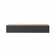 TV-bänk Hanah Home Francy 180 Safir Ek Antracit Spånskiva 180x30x30 cm - TV-bänkar - 8684283503193 - 1