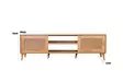 TV-bänk Hanah Home Hazeran 180 Ek Spånskiva 180x55x41 cm - TV-bänkar - 8683742868033 - 5