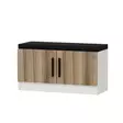 Hallmöbel Hanah Home Noah Valnöt Spånskiva 90x50x35 cm - Hallskåp - 8683742757573 - 6