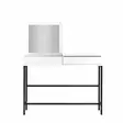 Sminkbord Hanah Home Amour Vit Spånskiva 100x74x50 cm - Toalettbord - 8683743536993 - 7