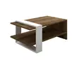 TV-bänk Hanah Home Gaye Valnöt Vit Spånskiva 120x36,8x25 cm - Möbler - 8683743975143 - 6