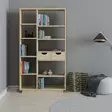 Bokhylla Hanah Home Luma Ek Spånskiva 80,4x188,6x25 cm - Bokhyllor - 8682870101333 - 2