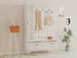 Hallmöbel Hanah Home Lala Vit Spånskiva 112x170x35 cm - Hallskåp - 8682870763883 - 3