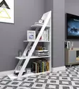 Bokhylla Hanah Home Arven Vit Spånskiva 100x150x29,5 cm - Bokhyllor - 8683342592253 - 4