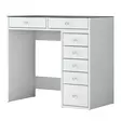 Sminkbord Hanah Home BJ107 Vit Spånskiva 90x79,8x44,5 cm - Toalettbord - 8683742031673 - 6