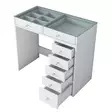 Sminkbord Hanah Home BJ107 Vit Spånskiva 90x79,8x44,5 cm - Toalettbord - 8683742031673 - 8