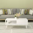Soffbord Hanah Home Seul Vit Spånskiva 90x40x45 cm - Soffbord - 8683342946193 - 3