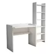 Skrivbord Hanah Home Karma Vit Spånskiva 90x80x58 cm 48,6x160x22 cm - Skrivbord - 8681875808223 - 1