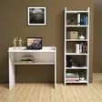 Skrivbord Hanah Home Karma Vit Spånskiva 90x80x58 cm 48,6x160x22 cm - Skrivbord - 8681875808223 - 3