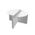 Soffbord Hanah Home Dolunay Vit Spånskiva 70x51,8x38 cm 70x47,5x35 cm - Soffbord - 8684282548553 - 1