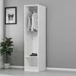 Garderob Hanah Home Kale 190 Vit Spånskiva 45x190x52 cm - Garderober - 8683742559153 - 3