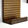 Vägghylla Hanah Home Raf263 Valnöt Plywood 13x13x7 cm - Vägghyllor - 8684282095743 - 6