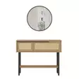 Sideboard Hanah Home On12-Su Valnöt Ek Spånskiva 100x76x29,5 cm - Sidobord och extrabord - 8684282369523 - 1
