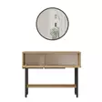 Sideboard Hanah Home On12-Su Valnöt Ek Spånskiva 100x76x29,5 cm - Sidobord och extrabord - 8684282369523 - 5