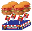 XL hamburgarklubba med 10 klubbor 12 g - Godis - 8713305821783 - 1