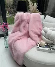 Sofföverdrag Aberto Design Lolita Rosa Polyester 200x75 cm - Överkast och plädar - 8684283712793 - 4