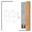 Sängbord Hanah Home Olenj Ek Spånskiva 50x59x40 cm - Nattduksbord - 8681875126693 - 4