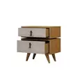 Sängbord Hanah Home Olenj Ek Spånskiva 50x59x40 cm - Nattduksbord - 8681875126693 - 1