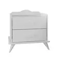 Sängbord Hanah Home Andaz Vit Spånskiva 60x58,6x42,1 cm - Nattduksbord - 8681875455243 - 1