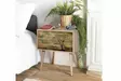 Sängbord Hanah Home Two Sonoma Ek Spånskiva 60x61x40 cm - Nattduksbord - 8681875340853 - 3
