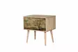 Sängbord Hanah Home Two Sonoma Ek Spånskiva 60x61x40 cm - Nattduksbord - 8681875340853 - 1