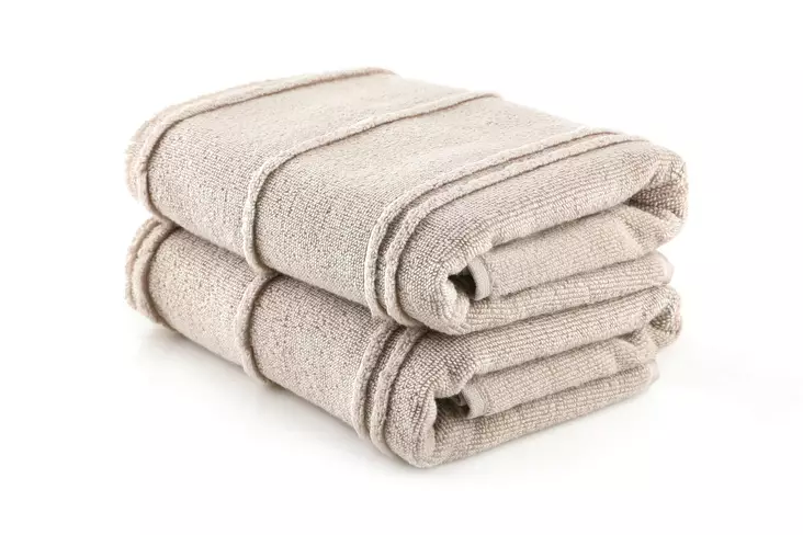 Tvätthandduk Set Mijölnir Ljusbrun 100% Mikrobomull 50x90 cm 2 Delar - Handdukar - 8684282253853 - 1