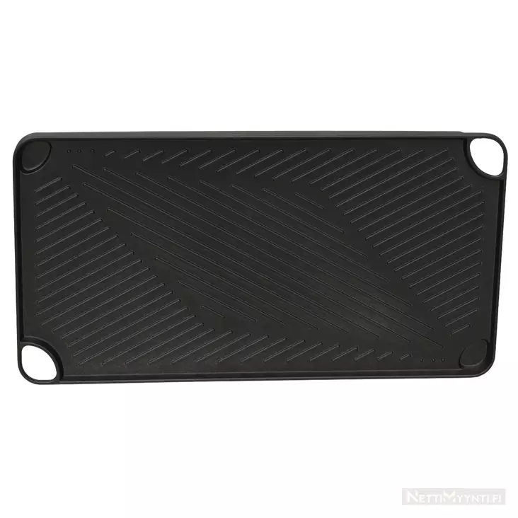 Grillplatta i aluminium 46 x 23 cm - Grilltillbehör - 6430033332863 - 1