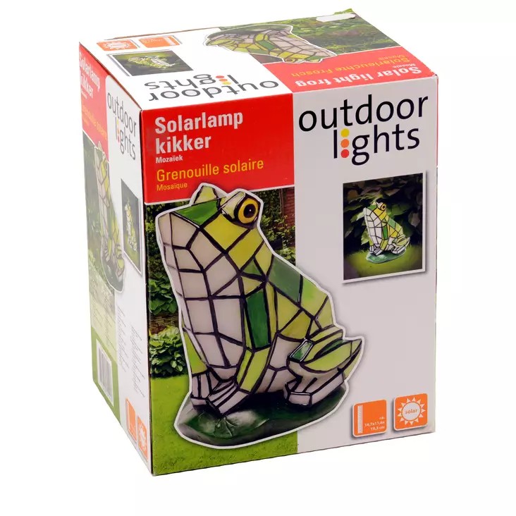 Solcellsbelysning Mosaik groda - Solcellslampor - 8711252791913 - 1